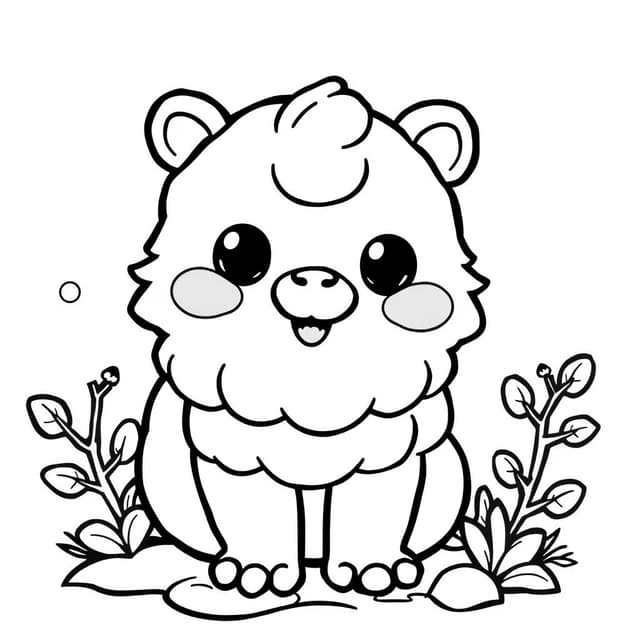 小狗 coloring page