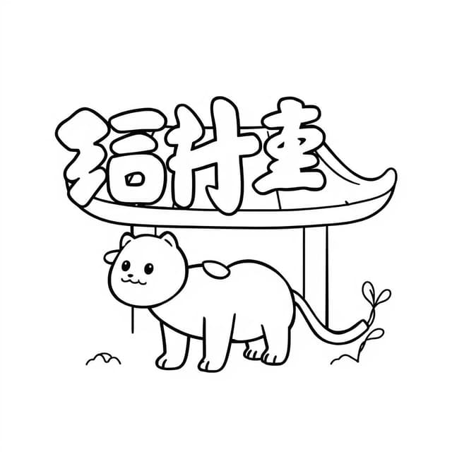 火车 coloring page